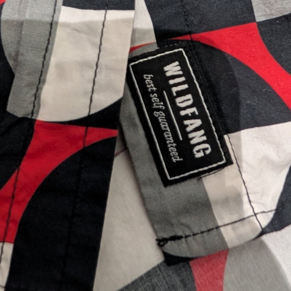 Wildfang Rip City Portland Trail Blazers Short Sleeve Button Up Shirt, Size L - Picture 6 of 14